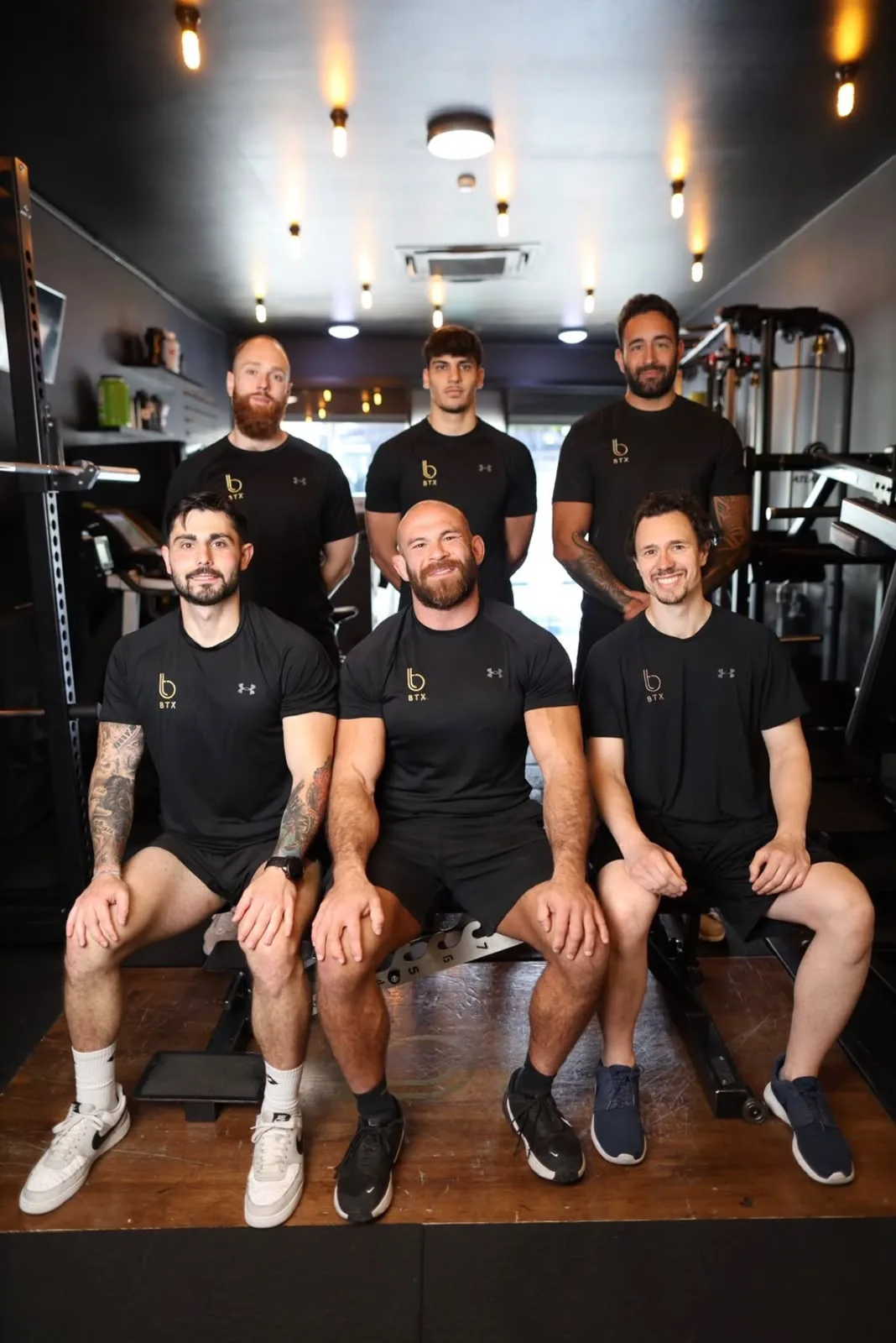 The BTX coaching team together at the Finchley Road studio