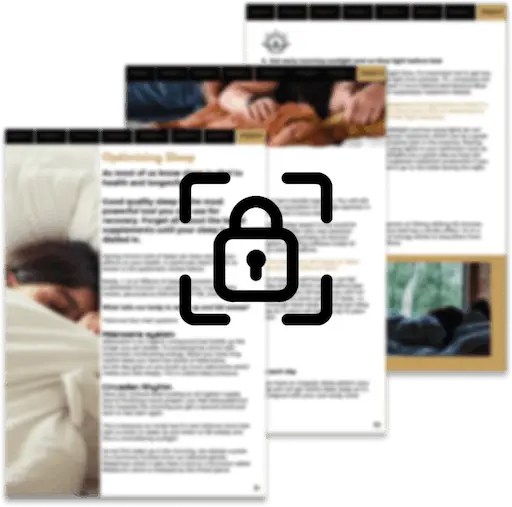Elite Performance Training Guide, chapter 8